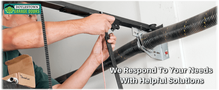 Broken Garage Door Spring Doylestown PA